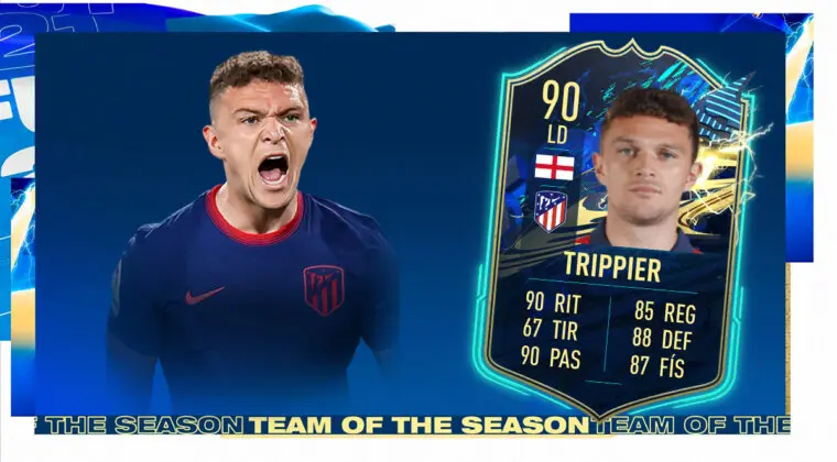 Imagen de FIFA 21: ¿Merece la pena Kieran Trippier TOTS? + Solución del SBC