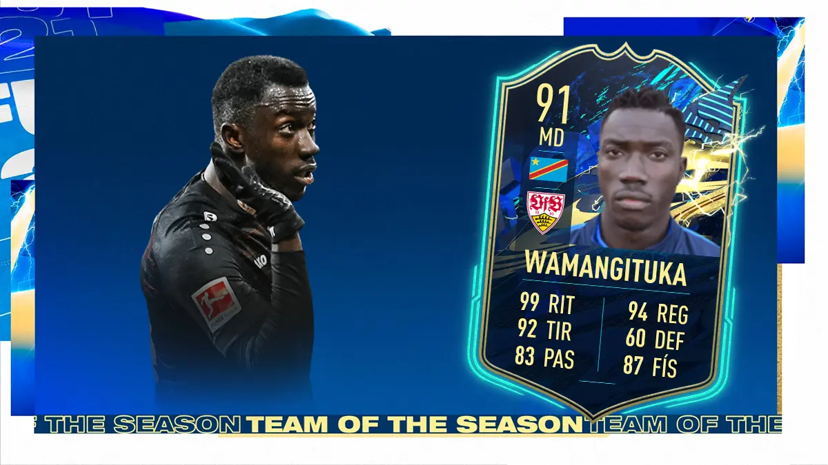 FIFA 21 Ultimate Team SBC Wamangituka TOTS