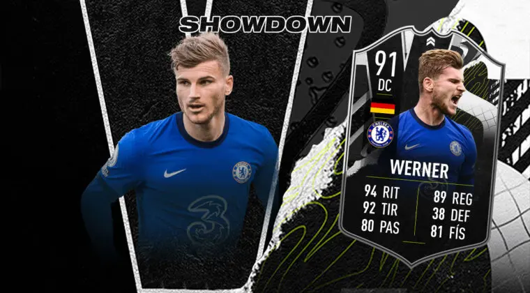 Imagen de FIFA 21: ¿Merece la pena Timo Werner Showdown? + Solución del SBC