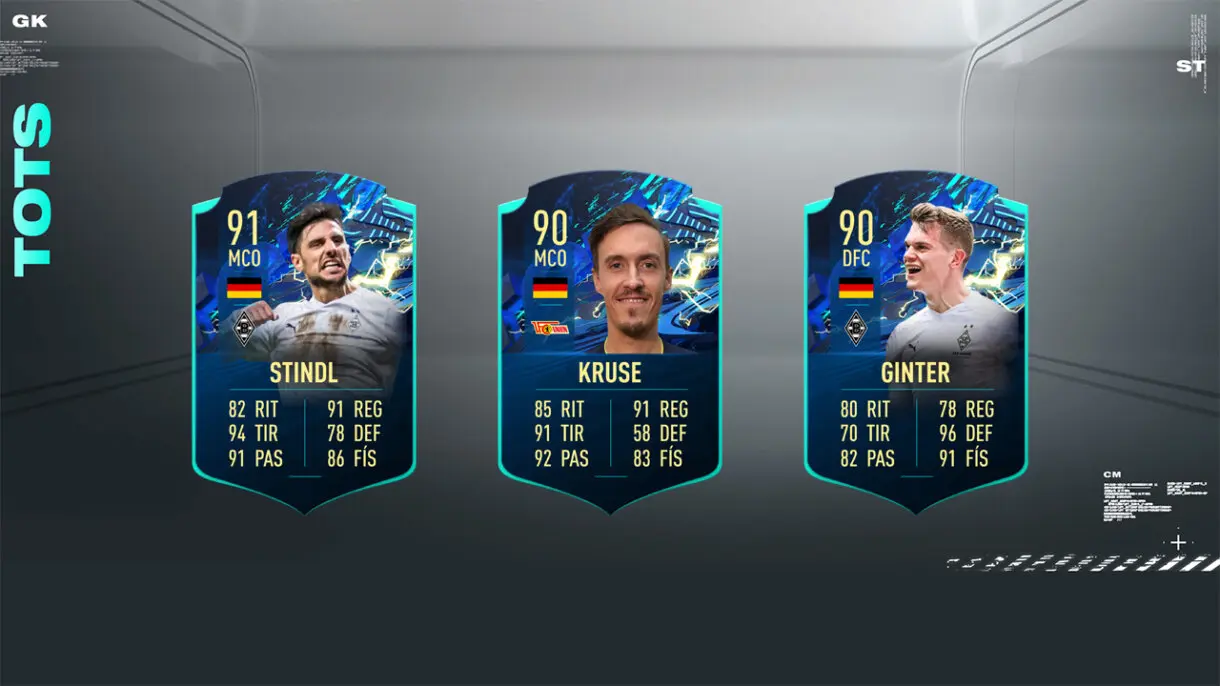 FIFA 21 Ultimate Team Predicción TOTS Bundesliga TOTS Moments