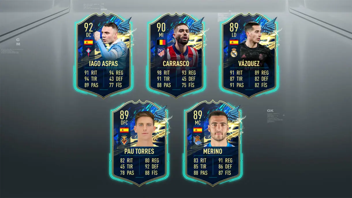 FIFA 21 Ultimate Team Predicción TOTS LaLiga Santander SBC o gratuitos