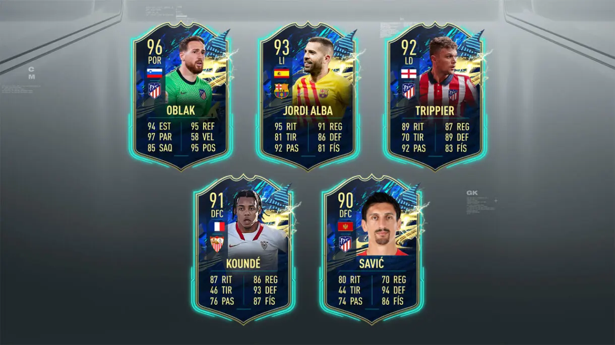 FIFA 21 Ultimate Team Predicción TOTS LaLiga Santander defensores