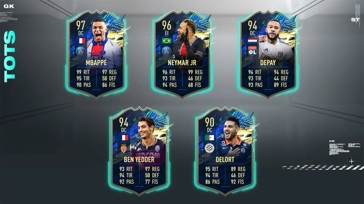 FIFA 21 Ultimate Team Predicción TOTS Ligue 1