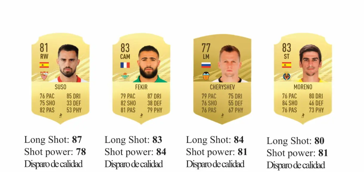 FIFA 21 Icon Swaps: los mejores jugadores de la Liga Santander para marcar desde fuera del área Ultimate Team 2