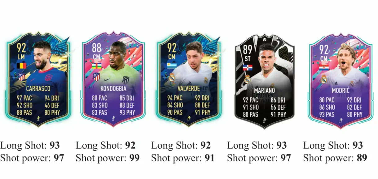FIFA 21 Icon Swaps: los mejores jugadores de la Liga Santander para marcar desde fuera del área Ultimate Team 5
