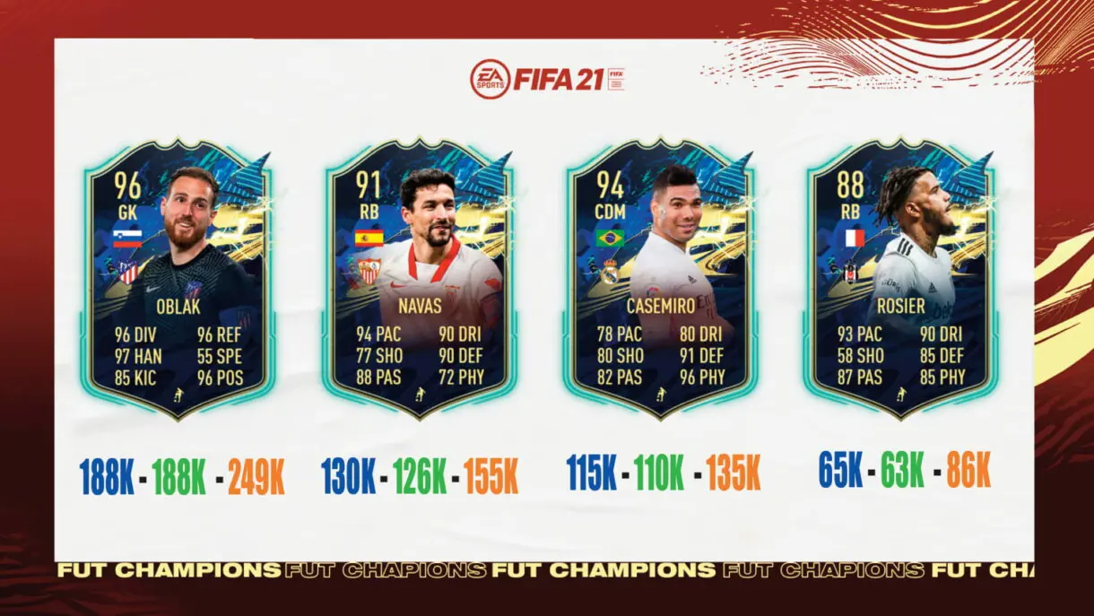 FIFA 21: ¿Qué TOTS de Liga Santander y Superliga de Turquía elijo en las recompensas de FUT Champions? Ultimate Team nivel 4