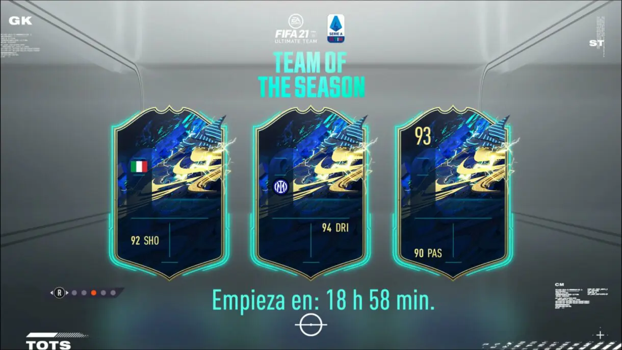 FIFA 21: confirmada la llegada del TOTS de la Serie A y primeras pistas sobre sus integrantes Ultimate Team