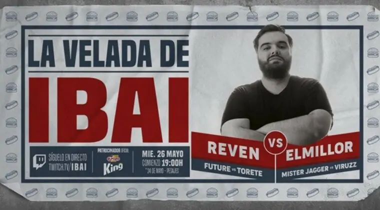 Imagen de Sigue aquí en directo la velada de boxeo de Ibai, incluyendo el combate Reven vs Elmillor