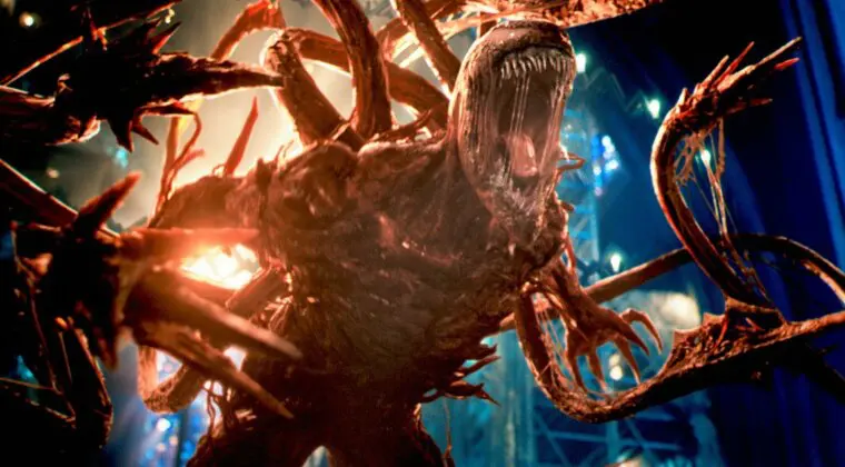 Imagen de Venom y Carnage se enfrentan en este nuevo e impresionante cartel de Venom: Habrá Matanza