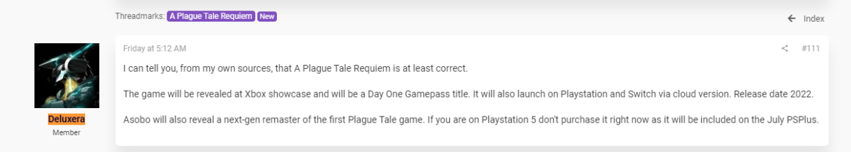 a plague tale filtra