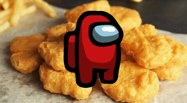 Imagen de Logran vender un nugget de pollo con forma de Among Us por esta surrealista cifra de dinero