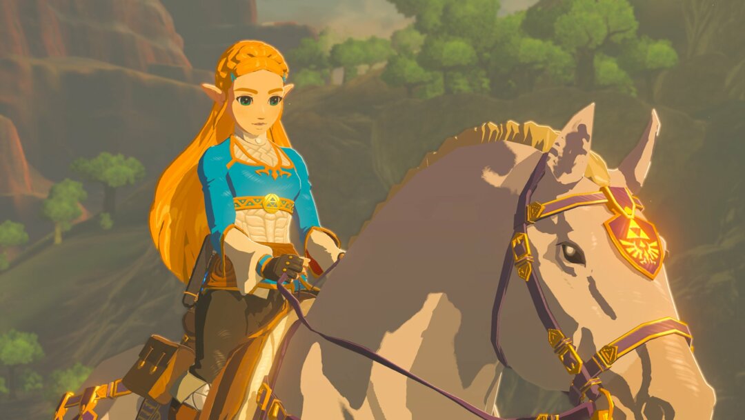 how do you get zelda's horse in breath of the wild