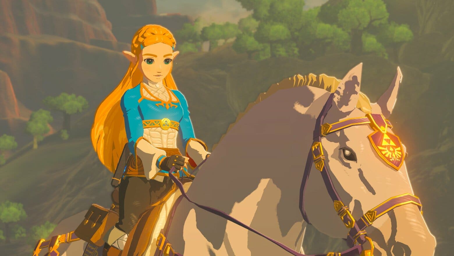 Breath of the Wild Zelda caballo