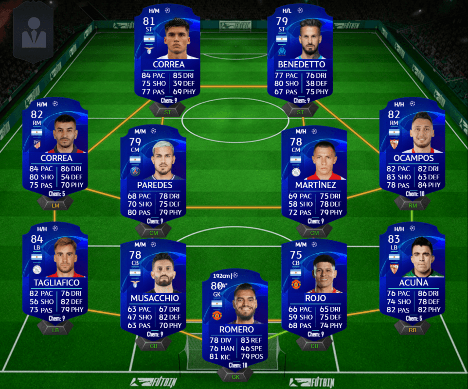 FIFA 21 Ultimate Team Icon Swaps consigue los tokens offline de la tercera tanda en la mitad de tiempo. Argentina UCL