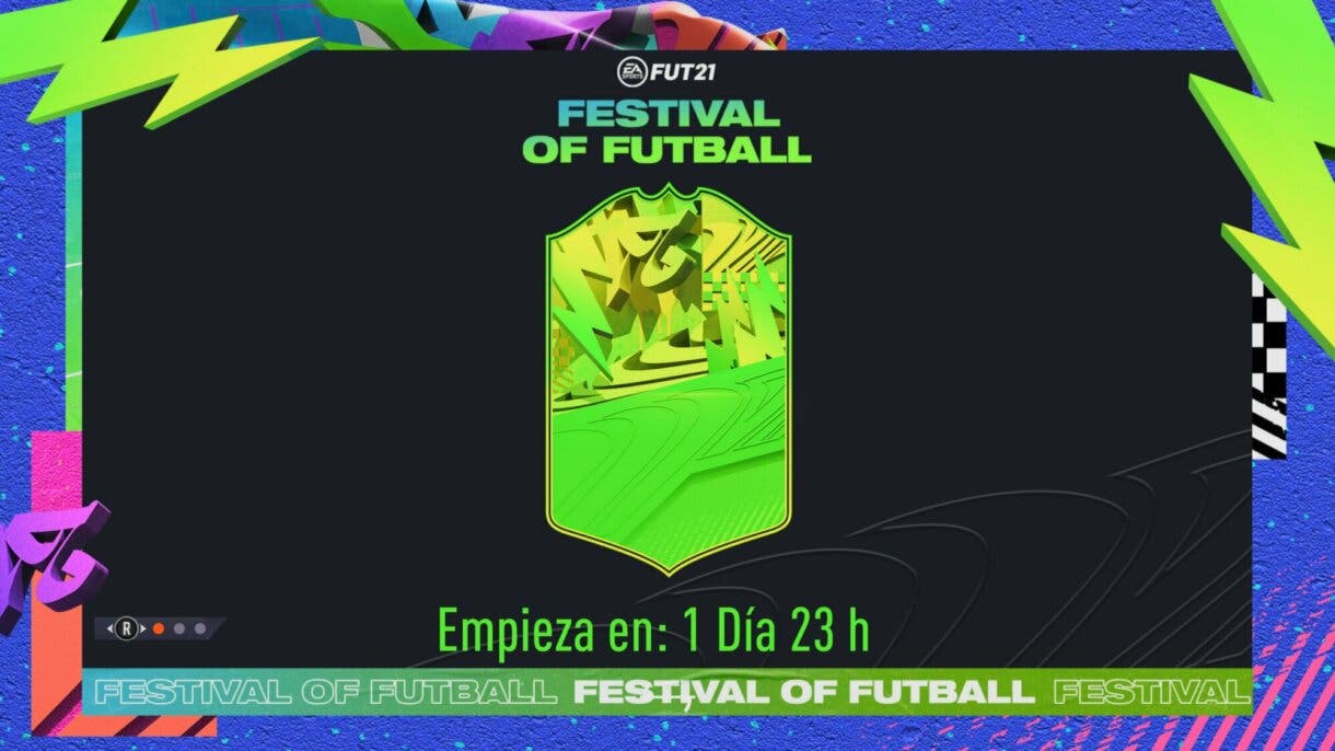 Diseño oficial de las cartas Festival of FUTball en FIFA 21 Ultimate Team