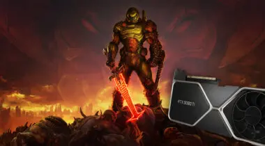 Imagen de DOOM Eternal recibe ray tracing y lo muestra en este espectacular gameplay en una 3080 Ti