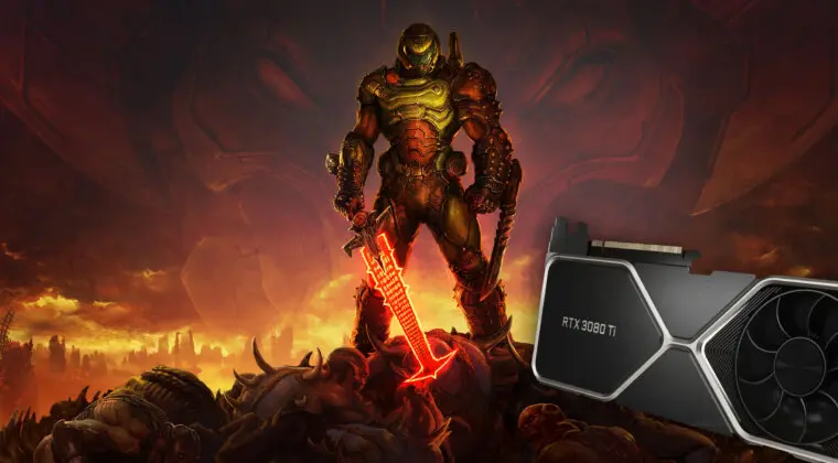 Imagen de DOOM Eternal recibe ray tracing y lo muestra en este espectacular gameplay en una 3080 Ti