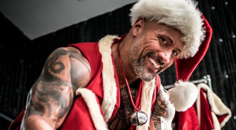 Imagen de Dwayne Johnson podría hacer de Santa Claus en su próxima película