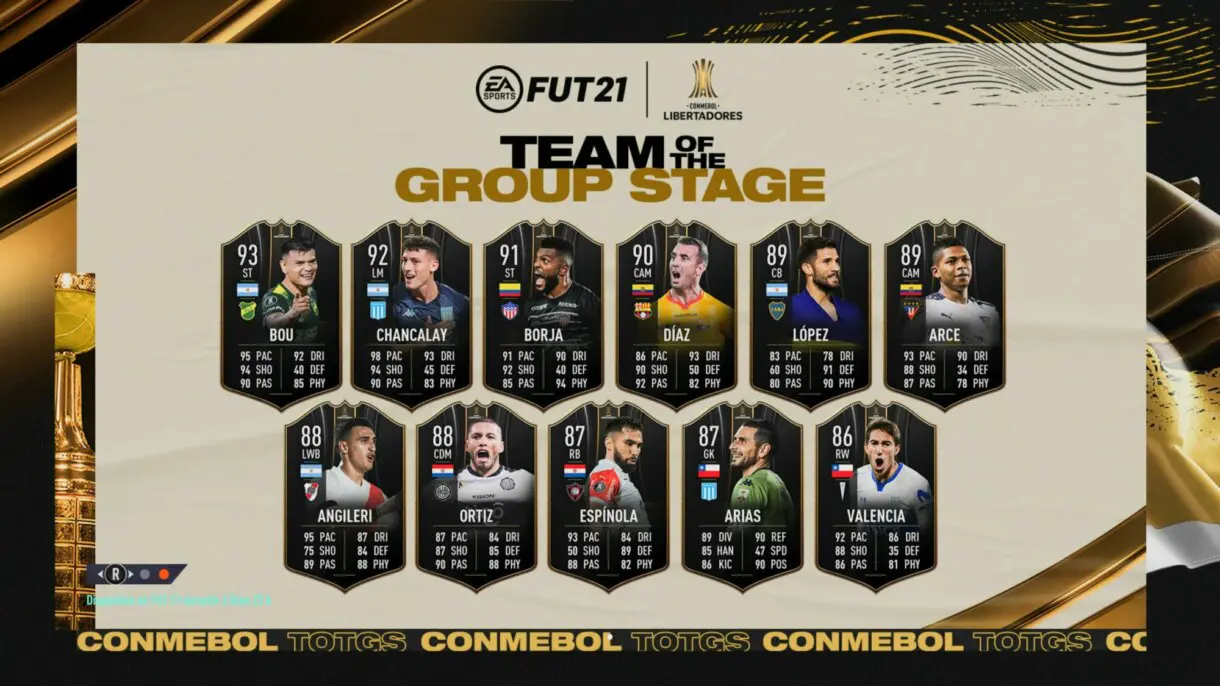 TOTGS de la CONMEBOL Libertadores FIFA 21 Ultimate Team