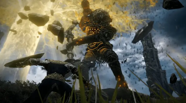 Imagen de Elden Ring 'filtra' su menú de inicio por un propio miembro de FromSoftware