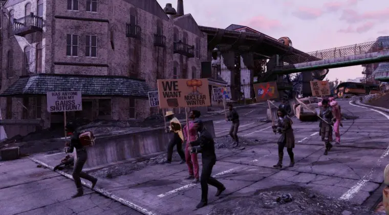 Imagen de Fallout 76 cierra su battle royale y algunos jugadores organizan manifestaciones virtuales