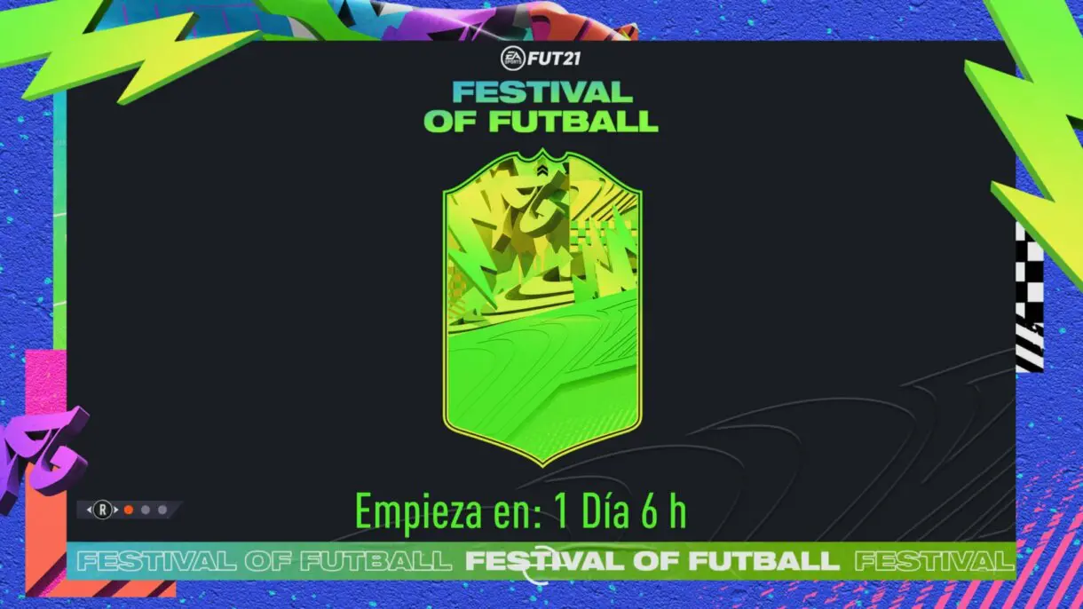 FIFA 21 Ultimate Team Festival of FUTball carta dinámica