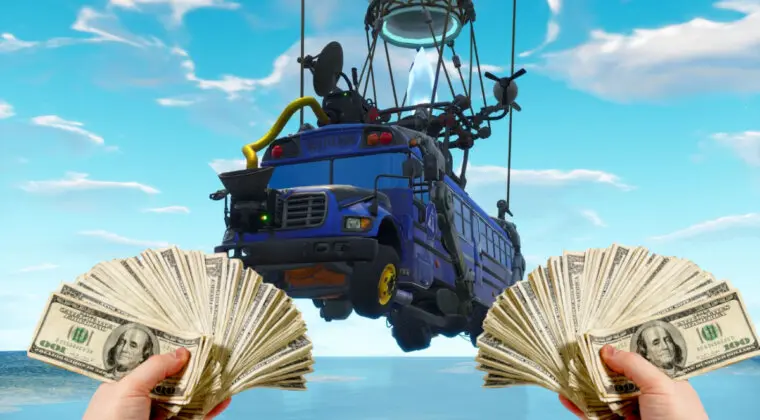 Imagen de Fortnite: cómo dar una propina al conductor del bus y qué ocurre si lo haces