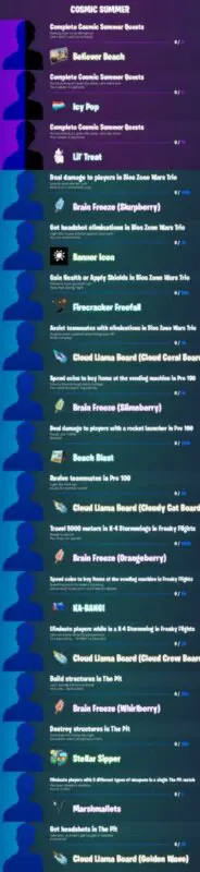 fortnite desafios 1 3