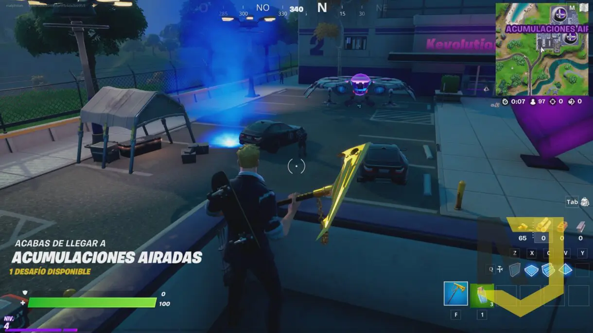 fortnite desafios 4 1