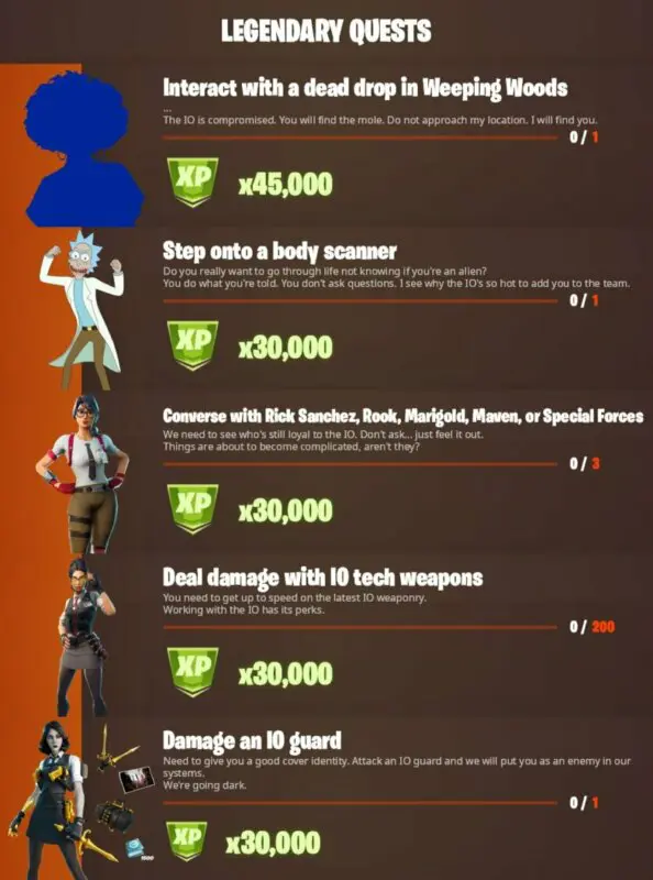 fortnite desafios 4