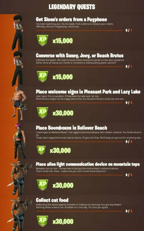 fortnite legendarias 1