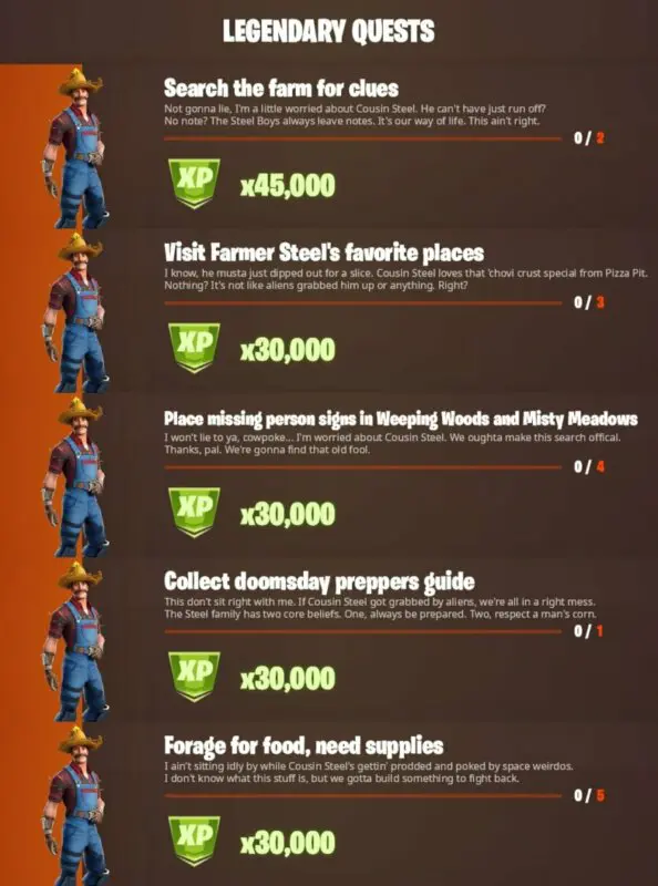 fortnite legendarias 2