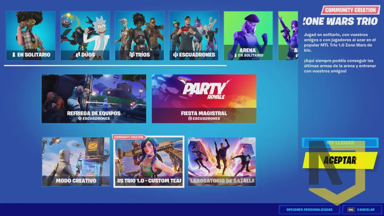 fortnite modo
