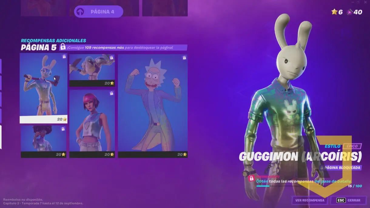 fortnite pase 11