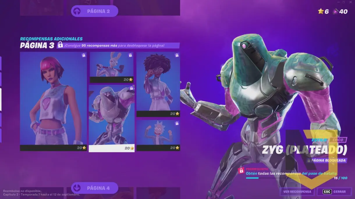 fortnite pase 3