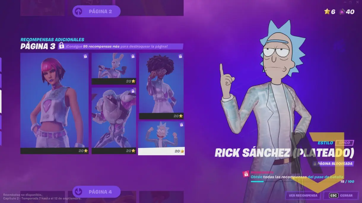 fortnite pase 4