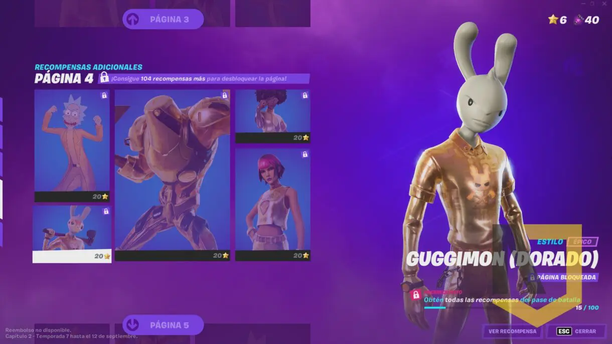fortnite pase 7