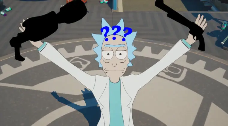 Imagen de Fortnite revela nuevas armas que aún no están disponibles en la Temporada 7, incluyendo una de Rick and Morty