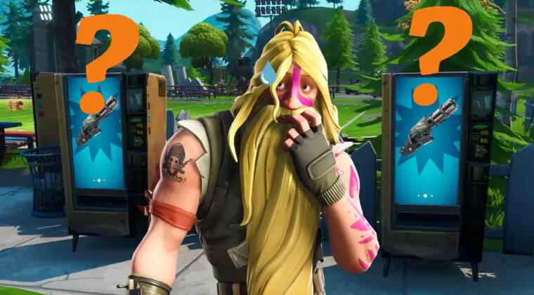Imagen de Fortnite: ¿Qué significa el extraño mensaje que emiten las máquinas expendedoras cuando les disparas?
