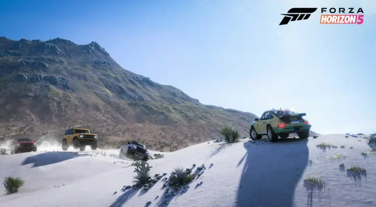 Imagen de Forza Horizon 5 cuenta con "grandes fenómenos meteorológicos" que afectan a la jugabilidad