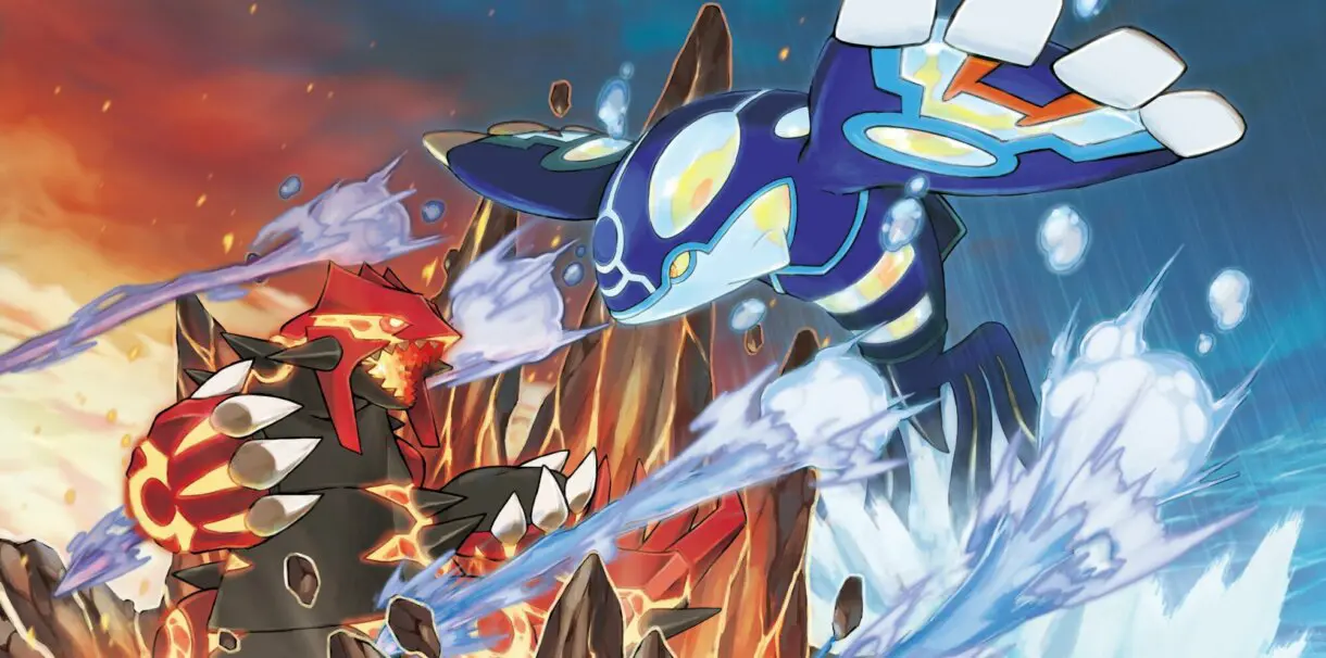 Groudon y Kyogre Primigenios Pokemon