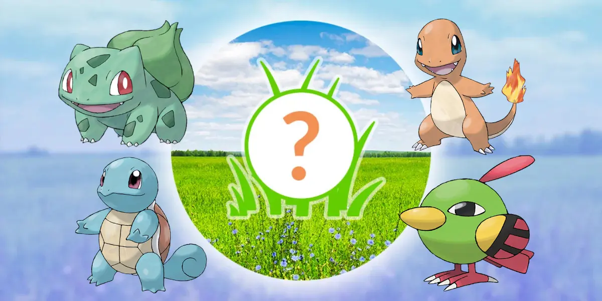 Hora del Pokemon destacado Bulbasaur Squirtle Charmander Natu