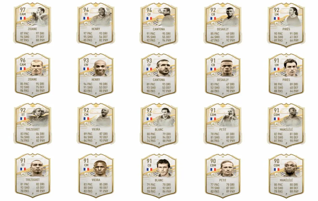 FIFA 21 Player Pick Icono Prime Moments Países Bajos Holanda Francia Argentina