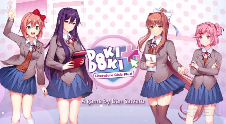 Imagen de Doki Doki Literature Club Plus es anunciado para revivir uno de los fenómenos de las novelas visuales