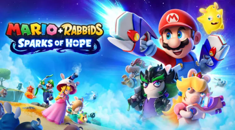 Imagen de Mario + Rabbids Sparks of Hope se filtra en la web de Nintendo; primeros detalles e imágenes