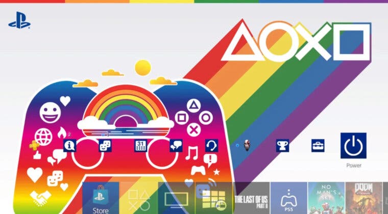 Imagen de Celebra el Orgullo 2021 con este tema LGBTQ+ oficial y gratis de PlayStation para PS4