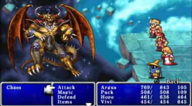 Imagen de Final Fantasy Pixel Remaster confirma mes y modelo de lanzamiento