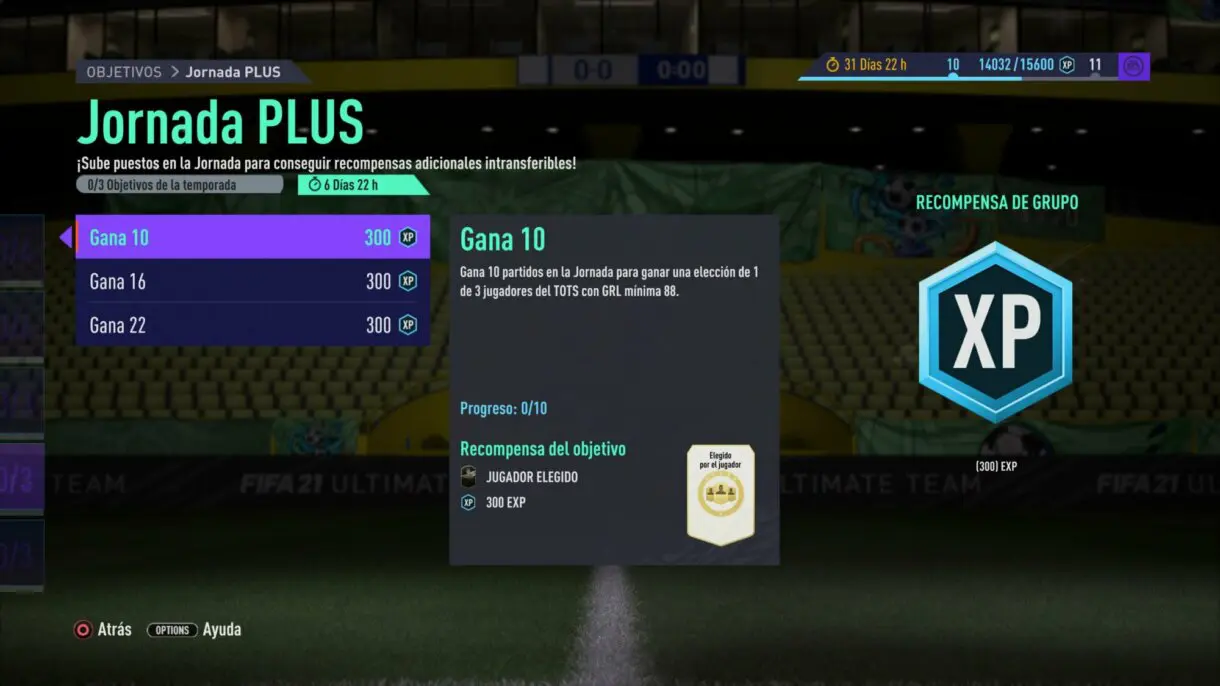Jornada PLUS FIFA 21 Ultimate Team FUT Champions regresan los player picks adicionales gratuitos