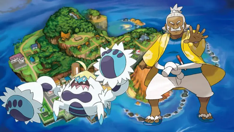 Kaudan y Crabominable Pokemon