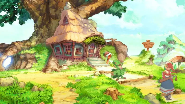 Legend of Mana The Teardrop Crystal portada